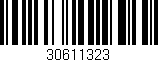 Código de barras (EAN, GTIN, SKU, ISBN): '30611323'