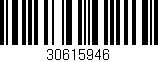 Código de barras (EAN, GTIN, SKU, ISBN): '30615946'
