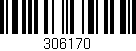 Código de barras (EAN, GTIN, SKU, ISBN): '306170'