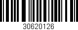 Código de barras (EAN, GTIN, SKU, ISBN): '30620126'