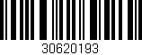 Código de barras (EAN, GTIN, SKU, ISBN): '30620193'