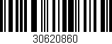 Código de barras (EAN, GTIN, SKU, ISBN): '30620860'