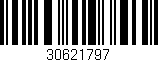 Código de barras (EAN, GTIN, SKU, ISBN): '30621797'