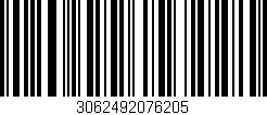 Código de barras (EAN, GTIN, SKU, ISBN): '3062492076205'