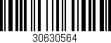 Código de barras (EAN, GTIN, SKU, ISBN): '30630564'
