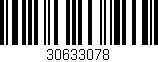 Código de barras (EAN, GTIN, SKU, ISBN): '30633078'