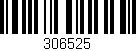 Código de barras (EAN, GTIN, SKU, ISBN): '306525'
