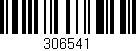 Código de barras (EAN, GTIN, SKU, ISBN): '306541'