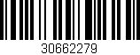 Código de barras (EAN, GTIN, SKU, ISBN): '30662279'