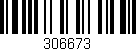 Código de barras (EAN, GTIN, SKU, ISBN): '306673'