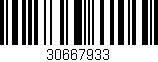 Código de barras (EAN, GTIN, SKU, ISBN): '30667933'