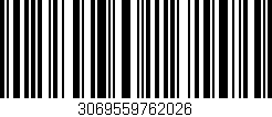 Código de barras (EAN, GTIN, SKU, ISBN): '3069559762026'