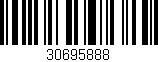 Código de barras (EAN, GTIN, SKU, ISBN): '30695888'