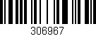Código de barras (EAN, GTIN, SKU, ISBN): '306967'