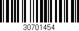 Código de barras (EAN, GTIN, SKU, ISBN): '30701454'