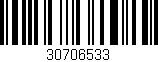 Código de barras (EAN, GTIN, SKU, ISBN): '30706533'