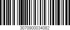 Código de barras (EAN, GTIN, SKU, ISBN): '3070900034082'