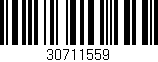 Código de barras (EAN, GTIN, SKU, ISBN): '30711559'