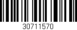 Código de barras (EAN, GTIN, SKU, ISBN): '30711570'