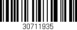 Código de barras (EAN, GTIN, SKU, ISBN): '30711935'