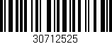 Código de barras (EAN, GTIN, SKU, ISBN): '30712525'