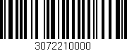 Código de barras (EAN, GTIN, SKU, ISBN): '3072210000'