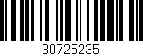 Código de barras (EAN, GTIN, SKU, ISBN): '30725235'