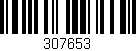 Código de barras (EAN, GTIN, SKU, ISBN): '307653'