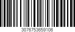 Código de barras (EAN, GTIN, SKU, ISBN): '3076753659106'