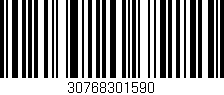 Código de barras (EAN, GTIN, SKU, ISBN): '30768301590'