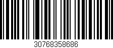 Código de barras (EAN, GTIN, SKU, ISBN): '30768358686'