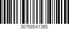 Código de barras (EAN, GTIN, SKU, ISBN): '30768541385'