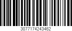 Código de barras (EAN, GTIN, SKU, ISBN): '3077174243462'