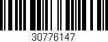 Código de barras (EAN, GTIN, SKU, ISBN): '30776147'