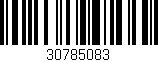 Código de barras (EAN, GTIN, SKU, ISBN): '30785083'