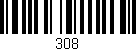 Código de barras (EAN, GTIN, SKU, ISBN): '308'