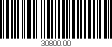 Código de barras (EAN, GTIN, SKU, ISBN): '30800.00'