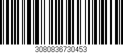 Código de barras (EAN, GTIN, SKU, ISBN): '3080836730453'