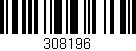 Código de barras (EAN, GTIN, SKU, ISBN): '308196'