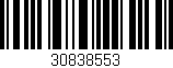 Código de barras (EAN, GTIN, SKU, ISBN): '30838553'