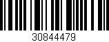 Código de barras (EAN, GTIN, SKU, ISBN): '30844479'