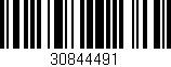 Código de barras (EAN, GTIN, SKU, ISBN): '30844491'