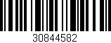 Código de barras (EAN, GTIN, SKU, ISBN): '30844582'
