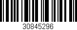 Código de barras (EAN, GTIN, SKU, ISBN): '30845296'