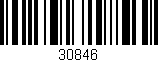 Código de barras (EAN, GTIN, SKU, ISBN): '30846'