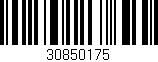 Código de barras (EAN, GTIN, SKU, ISBN): '30850175'