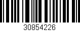 Código de barras (EAN, GTIN, SKU, ISBN): '30854226'