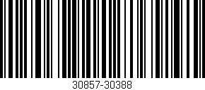 Código de barras (EAN, GTIN, SKU, ISBN): '30857-30388'
