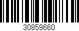 Código de barras (EAN, GTIN, SKU, ISBN): '30859660'