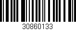 Código de barras (EAN, GTIN, SKU, ISBN): '30860133'